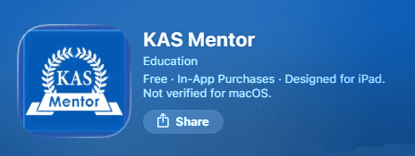 KAS Mentor - E-learning Platform for Competitive Exam Preparation